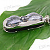 Crystal Stainless Steel Necklace with Hidden USB 2.0 Jump/Flash Drive (4GB)