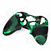 Protective Silicone Cover Case for Xbox 360 Controller - Camouflage Dark Green