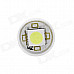 T10-1SMD 0.3W 18lm 1-LED White Light Car Bulb