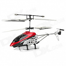 Iphone/Android Controlled 3-CH R/C Helicopter w/ 300KP Video Camera / Gyro / TF - Red + Silver