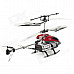 Iphone/Android Controlled 3-CH R/C Helicopter w/ 300KP Video Camera / Gyro / TF - Red + Silver