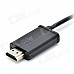 1080p Micro USB To HDMI MHL Adapter Cable - Black (300cm)