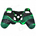 Protective Silicone Cover Case for PS3 Controller - Camouflage Dark Green