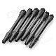 Professional PVC Dart Stick - Black (6-Piece -Pack)