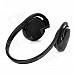Fashion K700 Rechargeable Bluetooth V2.1 + EDR Handsfree Stereo Headset - Black