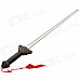 Unsharpened 4-Section Retractable Aluminum Alloy Kung Fu Training Sword (83cm Extended Length)