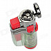 2000'C Tri-Flame Butane Jet Torch Lighter - Red