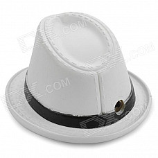 Western Cowboy Hat Style Butane Gas Lighter - White