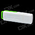 USB 2.0 Rechargeable Flash Drive Voice Recorder - White (4GB)