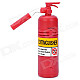 Mini Extinguisher Style Desktop Vacuum - Red (2 x AA)