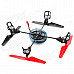 Creative 2.4GHz Remote Control 4-CH Beetle Style Flying UFO w/ Gyro - Blue + Black + Red