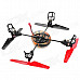 Creative 2.4GHz Remote Control 4-CH Beetle Style Flying UFO w/ Gyro - Orange + Black + Red