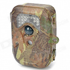 SG-660M 2.4" LCD GSM / MMS Wildlife Trail Camera w/ 26-IR LED / SD / TV-Out - Camouflage (8 x AA)