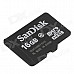 Genuine SanDisk Micro SDHC / TF Memory Card (16GB)