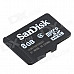 Genuine SanDisk Micro SDHC TF Memory Card (8GB)