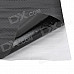 3D Carbon Fiber Paper Decoration Sheet Car Sticker - Black (20 x 50cm)