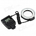 HL-48 1.6" LCD 48-LED Macro Ring Flash for Nikon / Canon / Panasonic + More - Black (4 x AA)