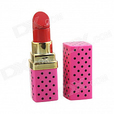 Creative Lipstick Shaped Butane Gas Lighter - Red + Pink