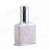 Creative Perfume Bottle Style Butane Gas Lighter - Pink + Silver