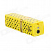 Creative Lipstick Style Butane Gas Lighter - Yellow