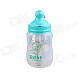 Cute Feeding Bottle Style Blue Flame Butane Gas Lighter with Chain - Plastic