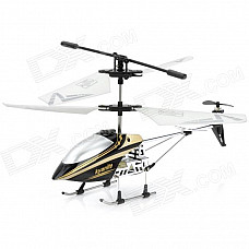 Iphone/Ipod Touch/Ipad Controlled Rechargeable 3.5-CH R/C i-Helicopter w/ Gyroscope - White + Black