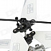 Iphone/Ipod Touch/Ipad Controlled Rechargeable 3.5-CH R/C i-Helicopter w/ Gyroscope - White + Black