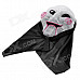 Glow-in-the-Dark Saw Skull Head Style Mask - Transparent