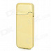 Love Symbol Style Metal Butane Lighter - Yellow