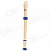 Stylish Instrument Music 6-Hole High-pitch Clarinet Flageolet - White