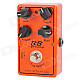 Guitar True Bypass Digital Overdrive Effect Pedal - Black + Orange