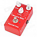 Guitar Crunch Box Digital Distortion Effect Pedal - Red