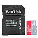 SanDisk Mobile Ultra Micro SDHC / TF Memory Card w/ SD / SDHC Card Adapter - 32G (Class 10)