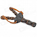 Stylish Wooden Slingshot - Brown