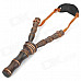 Stylish Wooden Slingshot - Brown