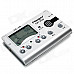 Flanger 1.9" Digital 3-in-1 Metronome / Digital Tuner / Tone Generator - Silver (2 x AAA)