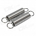 MES Drum & Percussion Pedal Springs - Silver (2-Piece Pack)