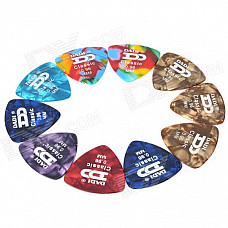 DADI Celluloid Guitar Picks - Random Color (10-Piece Pack)