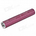 Woven Pattern 3D Carbon Fiber Paper Decoration Sheet Car Sticker - Purple (50 x 200cm)