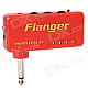 Mini Flanger Miniature Headphone Guitar Amplifier - Red