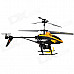 Mini Rechargeable 3.5-CH IR R/C Transport Helicopter with Carrier Basket - Black + Yellow