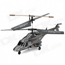 Iphone/Ipod Touch/Ipad/Android Phones Controlled Rechargeable 3.5-CH R/C Helicopter - Silver Grey