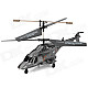 Iphone/Ipod Touch/Ipad/Android Phones Controlled Rechargeable 3.5-CH R/C Helicopter - Silver Grey