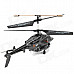 Iphone/Ipod Touch/Ipad/Android Phones Controlled Rechargeable 3.5-CH R/C Helicopter - Silver Grey