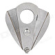 Portable Steel Cigar Cutter Knife - Silver