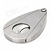 Portable Steel Cigar Cutter Knife - Silver