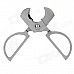 Scissors Style Portable Steel Cigar Cutter Knife - Silver