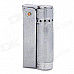 Stylish Torch Style Fuel Lighter - Silver