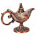 Lamp of Aladdin Shape Butane Gas Lighter - Bronze