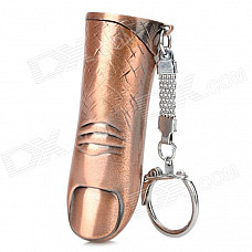 Cool Finger Style Butane Lighter - Brown